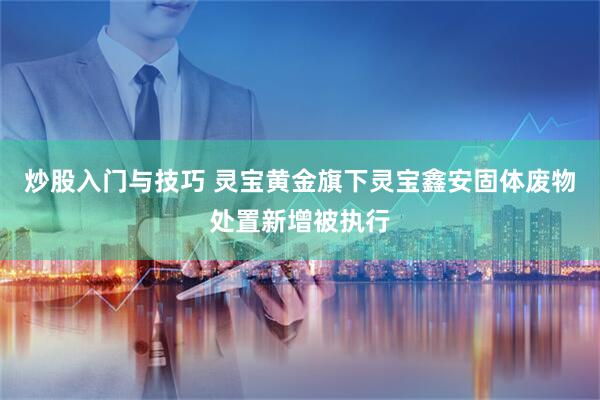 炒股入门与技巧 灵宝黄金旗下灵宝鑫安固体废物处置新增被执行