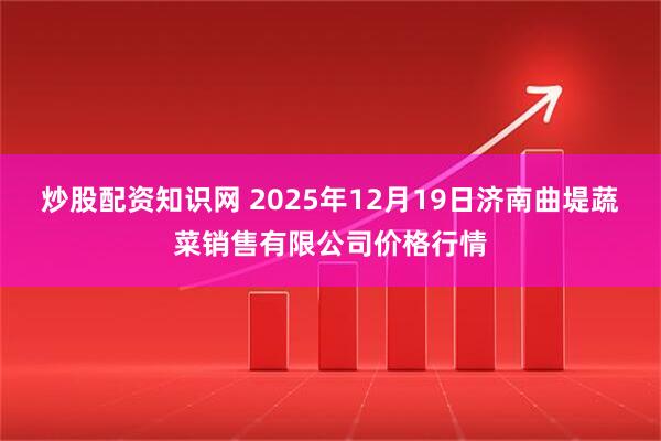 炒股配资知识网 2025年12月19日济南曲堤蔬菜销售有限公司价格行情